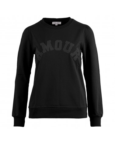 Sweater Amour Enjoy-zwart