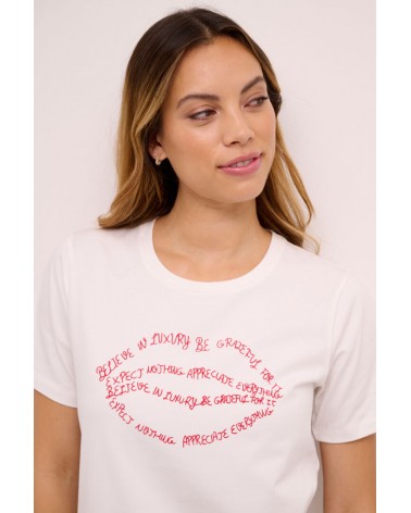 Gith T-Shirt Culture 50110444 Spring Gardenia